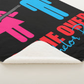 Game Over | Bachelor Party Blanket Sherpadecke (3/4)