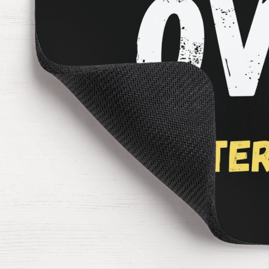 Game Over Battery Dead Funny Gamer Design Mousepad (Ecke)