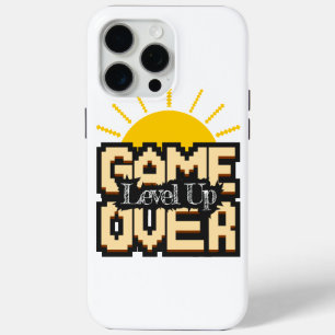 Game Over, beleb retro Spiele mit, Level Up Case-Mate iPhone Hülle