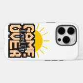 Game Over, belebte Retro-Spiele mit, Level Up Case-Mate iPhone Hülle (Rückseite (Horizontal))