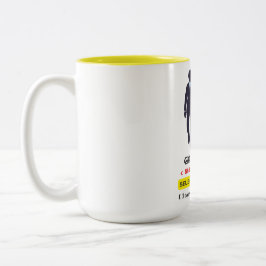 Game Over caneca Zweifarbige Tasse