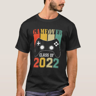 Game Over Class of 2022 Videospiele Funny Graduati T-Shirt