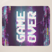 Game Over Concept Illustration mit Glitch Effekt. Sherpadecke (Vorderseite (Horizontal))