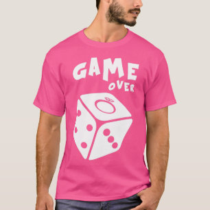 Game Over Design für Junggesellenabschied nette Br T-Shirt
