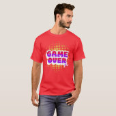 GAME OVER GAME LOVERSHIRT Freund T-Shirt (Vorne ganz)