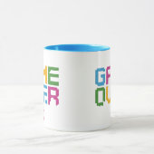 Game Over Gamer Tasse – Retro Pixel Gaming Kaffeet (Zentrum)
