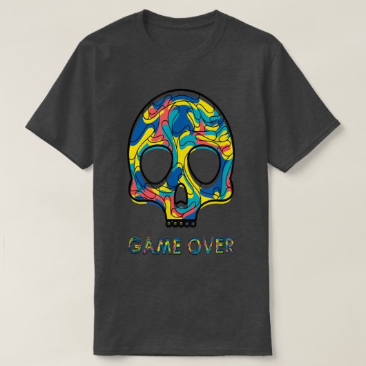 Game Over Games loves T-Shirt (Design vorne)