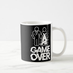 Game Over Glitch Bride Groom Funny Wedding Kaffeetasse