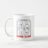 Game over - GO01A 🎮💍 Kaffeetasse (Links)