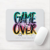 Game over graffiti joystick gamer mousepad (Mit Mouse)