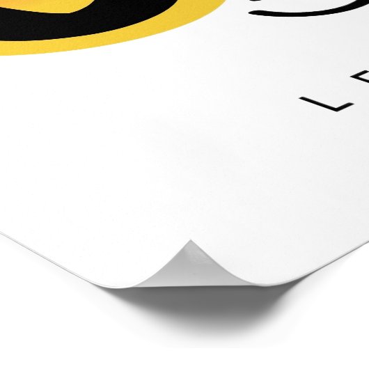 Game over graffiti joystick gamer poster (Ecke)