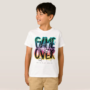 Game over Graffiti Joystick Gamer T-Shirt