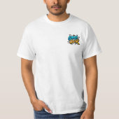 Game Over Graffiti Style Gamer T-Shirt – Kräftiges (Vorderseite)