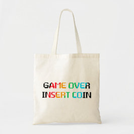 Game Over Insert Coin Tragetasche
