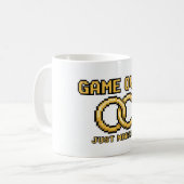 Game Over Just Married Kaffeetasse – Lustiger Game (Vorderseite Links)