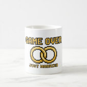 Game Over Just Married Kaffeetasse – Lustiger Game (Mittel)