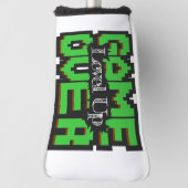 Game Over, Level Up: Pixelated Retro Game Welt Golf Headcover (Rotieren 90)