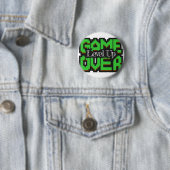Game Over, Level Up: Pixelige Retro-Spielwelt Button (Beispiel)