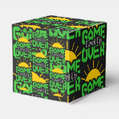 Game Over, Level Up: Retro-Pixel-Block-Abenteuer Geschenkschachtel (Rückseite)