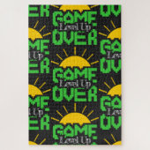 Game Over, Level Up: Retro Pixel Block Adventure Puzzle (Vertikal)