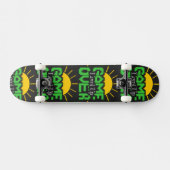 Game Over, Level Up: Retro Pixel Block Adventure Skateboard (Horizontal)