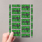 Game Over, Level Up: Retro-Pixel-Sandbox-Abenteuer Acryleinladungen (Insitu (Handheld))