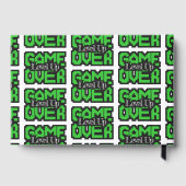 Game Over, Level Up: Retro-Pixel-Sandbox-Abenteuer Gästebuch (Rückseite)