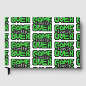Game Over, Level Up: Retro-Pixel-Sandbox-Abenteuer Gästebuch (Vorderseite)