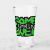 Game Over, Level Up: Retro-Pixel-Sandbox-Abenteuer Glas (Vorderseite)