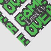 Game Over, Level Up: Retro-Pixel-Sandbox-Abenteuer Seidenpapier (Detail)