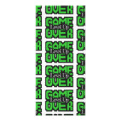 Game Over, Level Up: Retro-Pixel-Sandbox-Abenteuer Werbekarte (Hinten)
