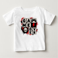 Game Over – Lustige Gaming-Typografie T-Shirt