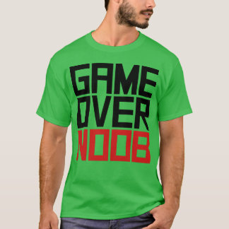 Game Over Noob Mädchen T-Shirt