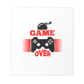 Game Over Notizblock (Vorderseite)