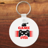Game Over Schlüsselanhänger (Vorderseite)