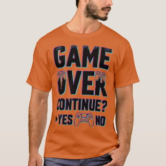 Game Over setzt ja nein T-Shirt