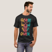 Game Over Skull  T-Shirt (Vorne ganz)