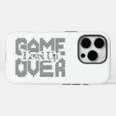 Game Over: Stellen Sie altmodischen Spaß wieder he Case-Mate iPhone Hülle (Rückseite (Horizontal))