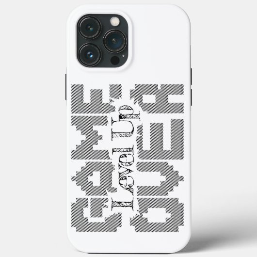Game Over: Stellen Sie altmodischen Spaß wieder he Case-Mate iPhone Hülle (Rückseite)
