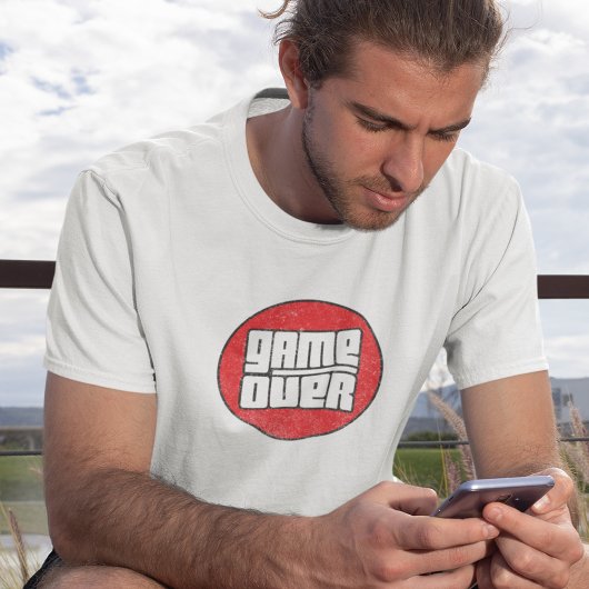 Game Over - T - Shirt des Videospielers