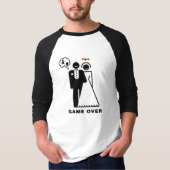 Game Over - Team Groom Shirt (Vorderseite)