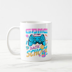 Game Over to School Happy First Day School Kaffeetasse