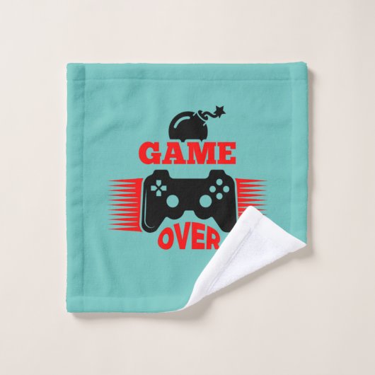 Game Over Waschlappen (Waschlappen)