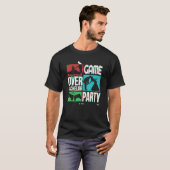 Game Overs Bachelor Party Stag Night Marriage Idea T-Shirt (Vorne ganz)
