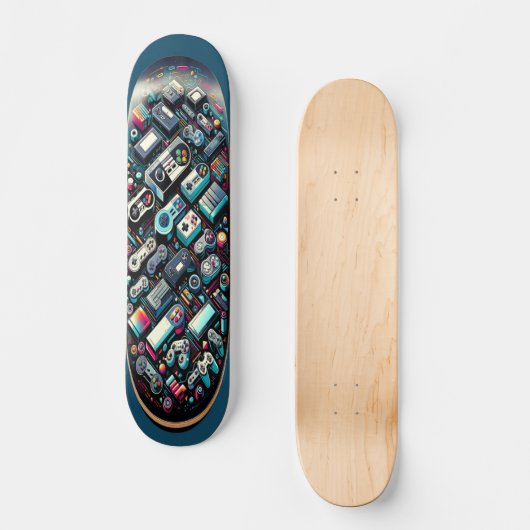 Game Pad-Evolution Skateboard (Vorderseite)