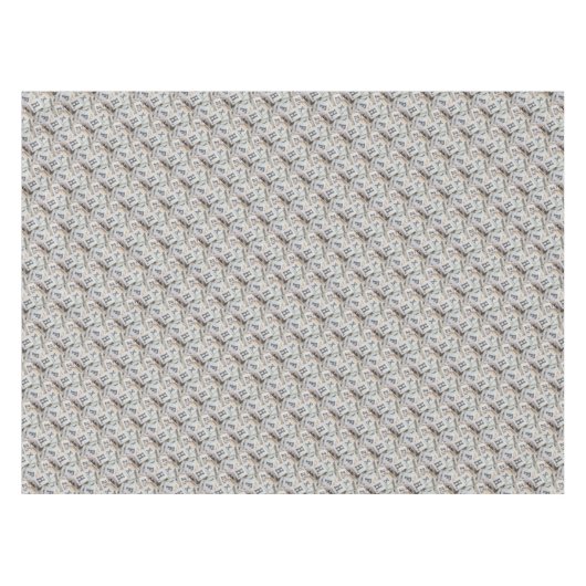 Game Pieces Letter Tiles Fotografie Art Tischdecke (Vorderseite (Horizontal))