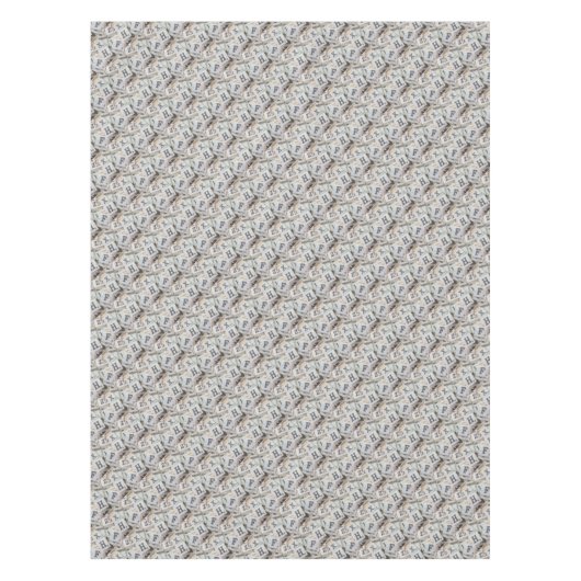 Game Pieces Letter Tiles Fotografie Art Tischdecke (Vorderseite)