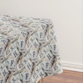 Game Pieces Letter Tiles Fotografie Art Tischdecke (Beispiel)