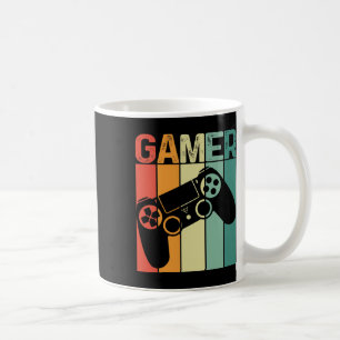 Game Player Retro Gamer Gaming Addict Boy Girl Men Kaffeetasse