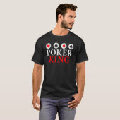 Game Playing Cards Poker King T-Shirt (Vorne ganz)